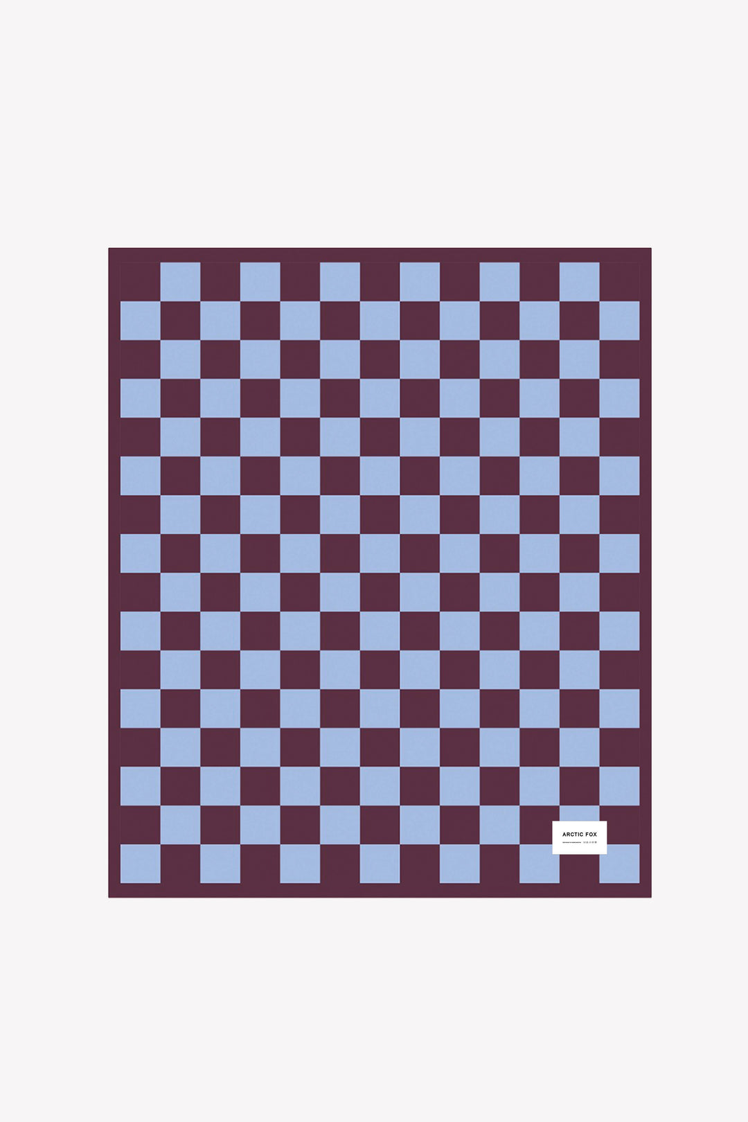 The Teddy Throw - Blue Check