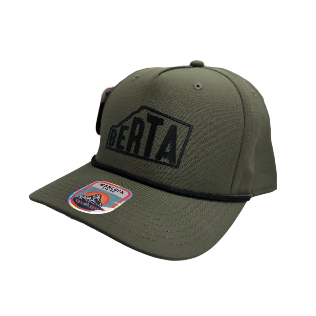 Berta Rope Snapback - Loden Green
