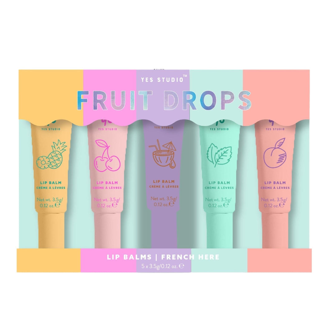 5PC FRUIT DROPS LIP BALMS