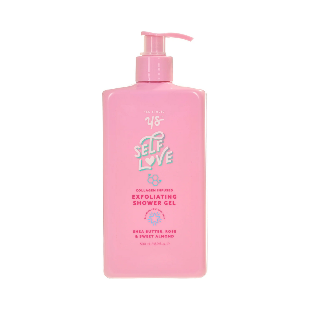 Exfoliating Shower Gel - Rose and Sweet Almond