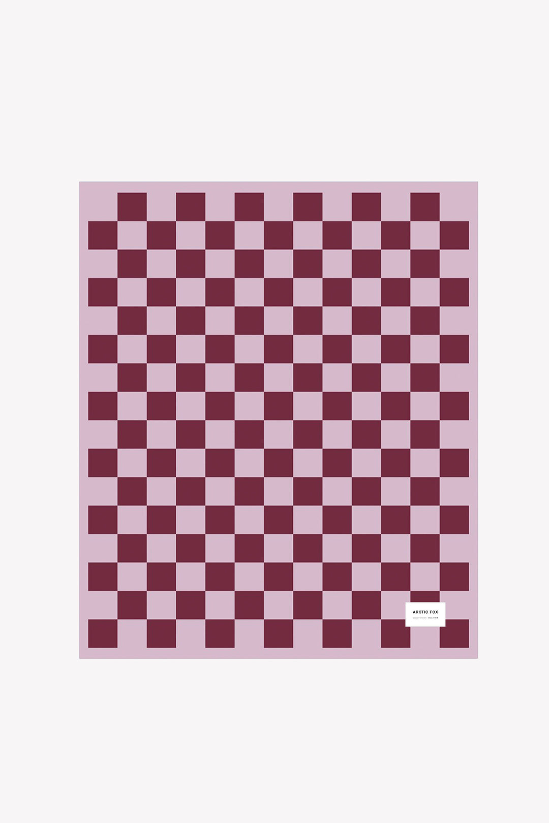 The Teddy Throw - Pink Check