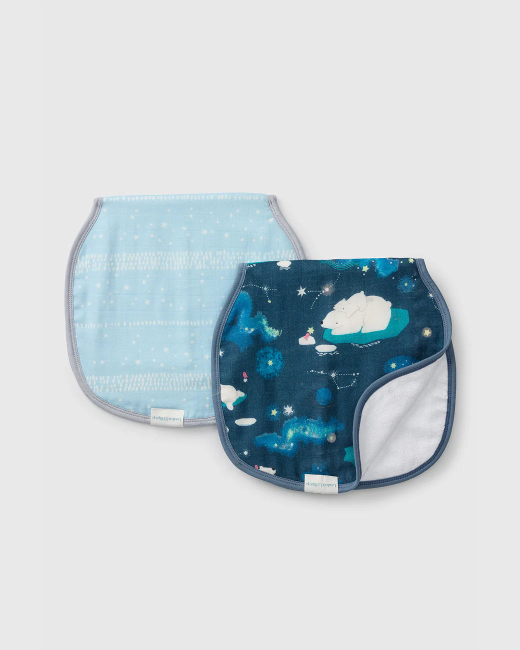 Burp Cloth- 2 pack- Stargazing Bear
