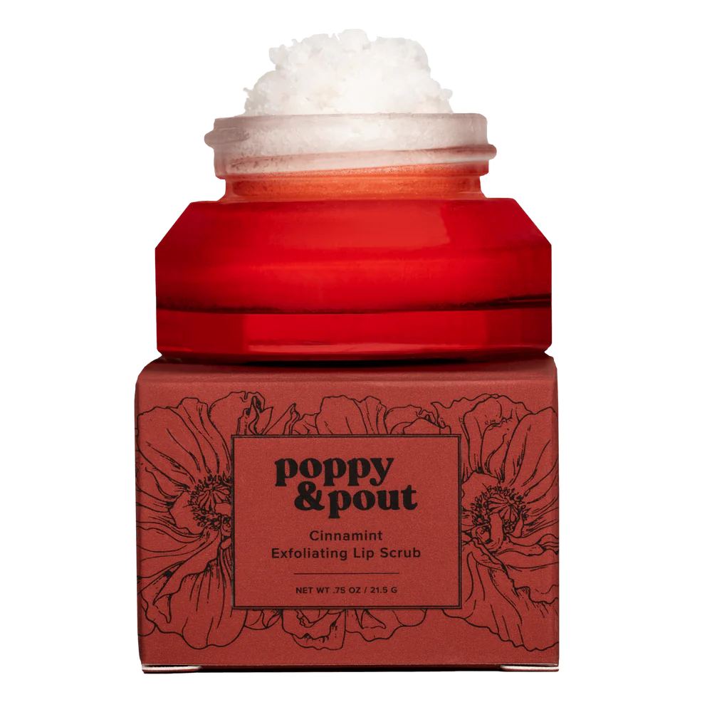 Poppy + Pout Lip Scrub Cinnamint