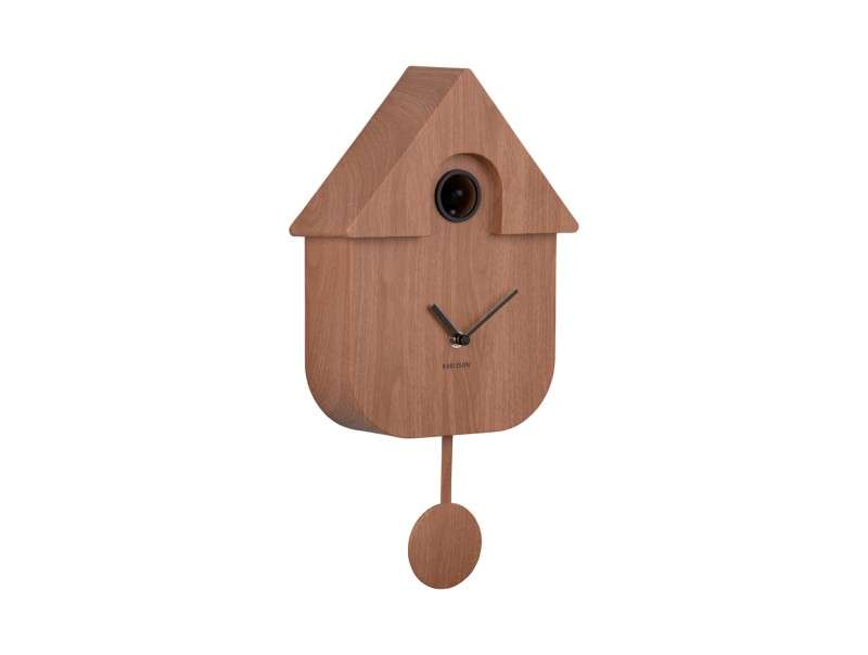 Modern Cuckoo Clock - Wood Grain