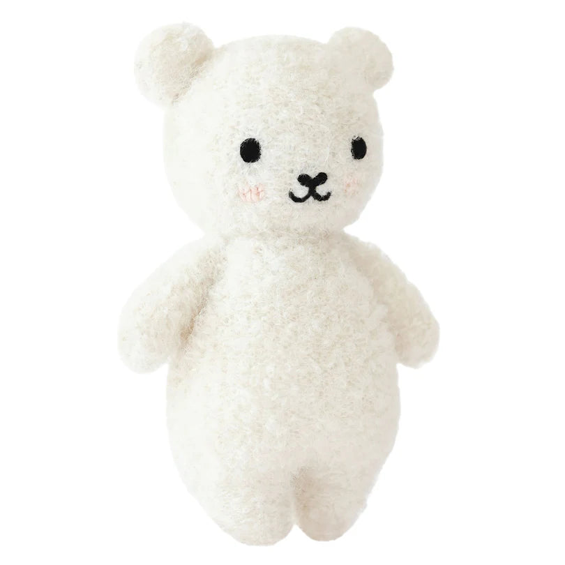 Cuddle + Kind Ivory Baby Boucle Bear