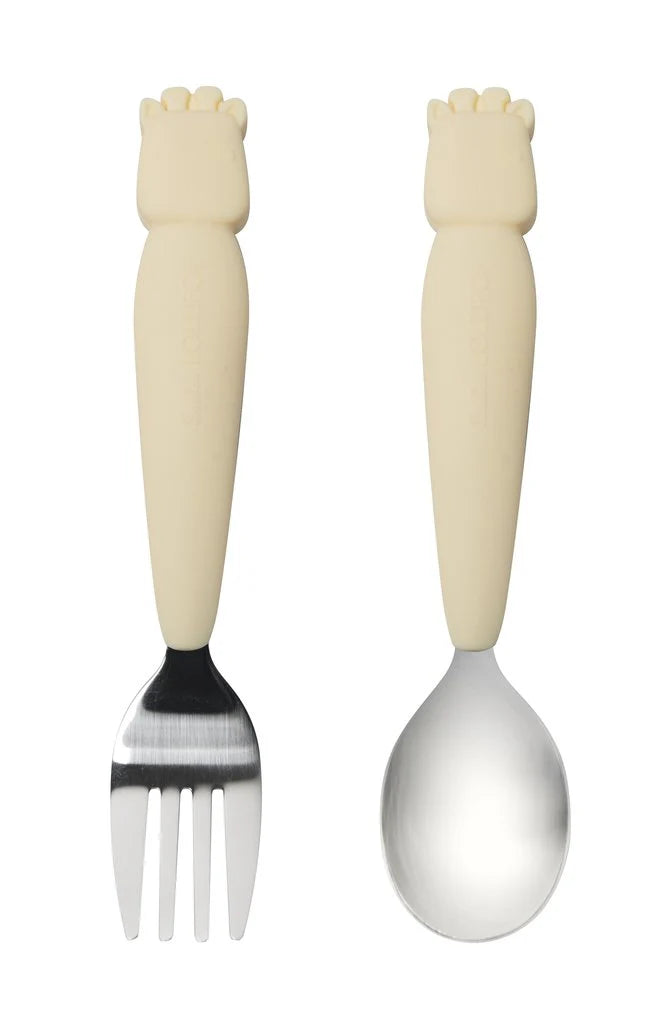 Toddler Giraffe Spoon/Fork Set