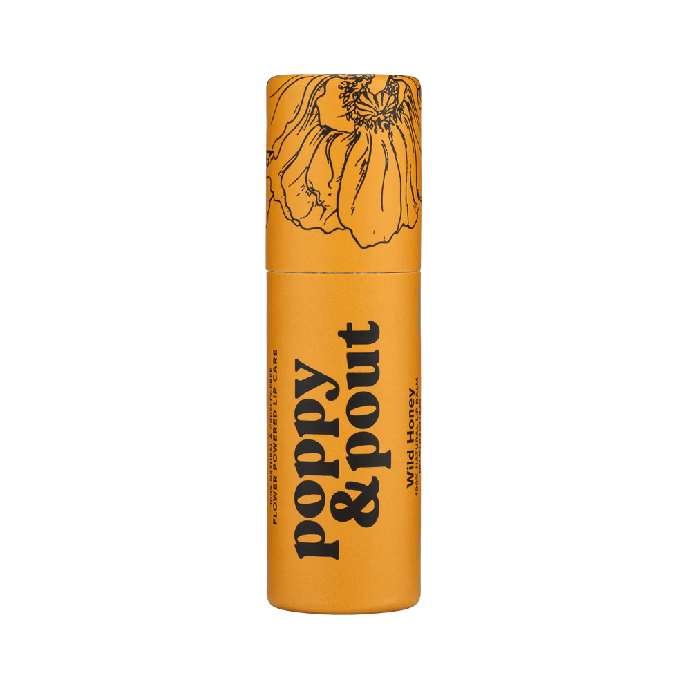 Poppy + Pout Lip Balm Wild Honey