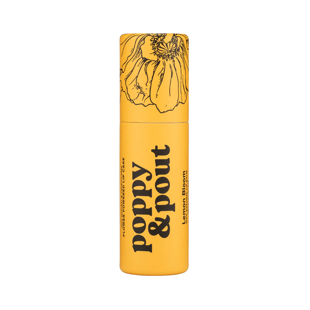 Poppy + Pout Lip Balm Lemon Bloom