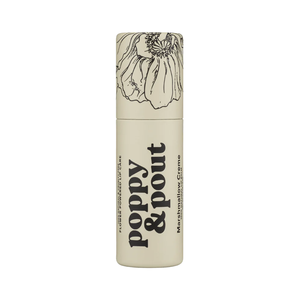 Poppy + Pout Lip Balm Marshmallow Creme