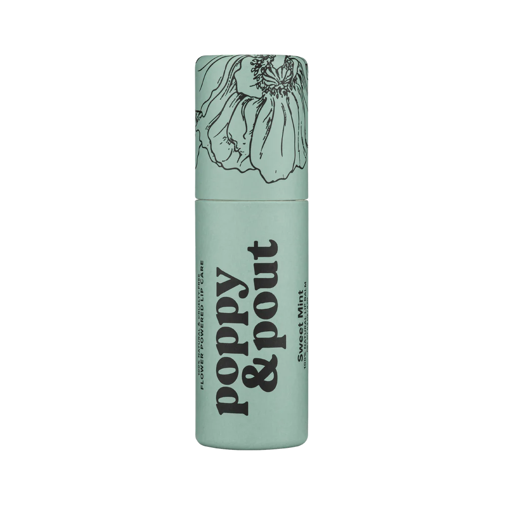 Poppy + Pout Lip Balm Sweet Mint