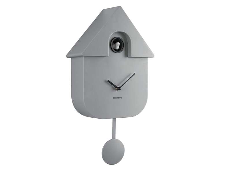 Modern Cuckoo Clock - Grey