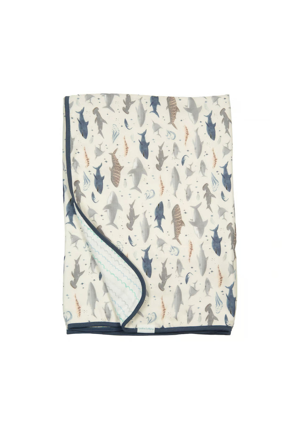 Muslin Quilt- Sharks