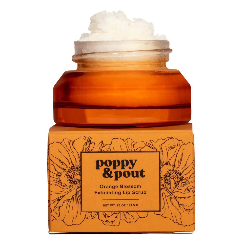 Poppy + Pout Lip Scrub Orange Blossom