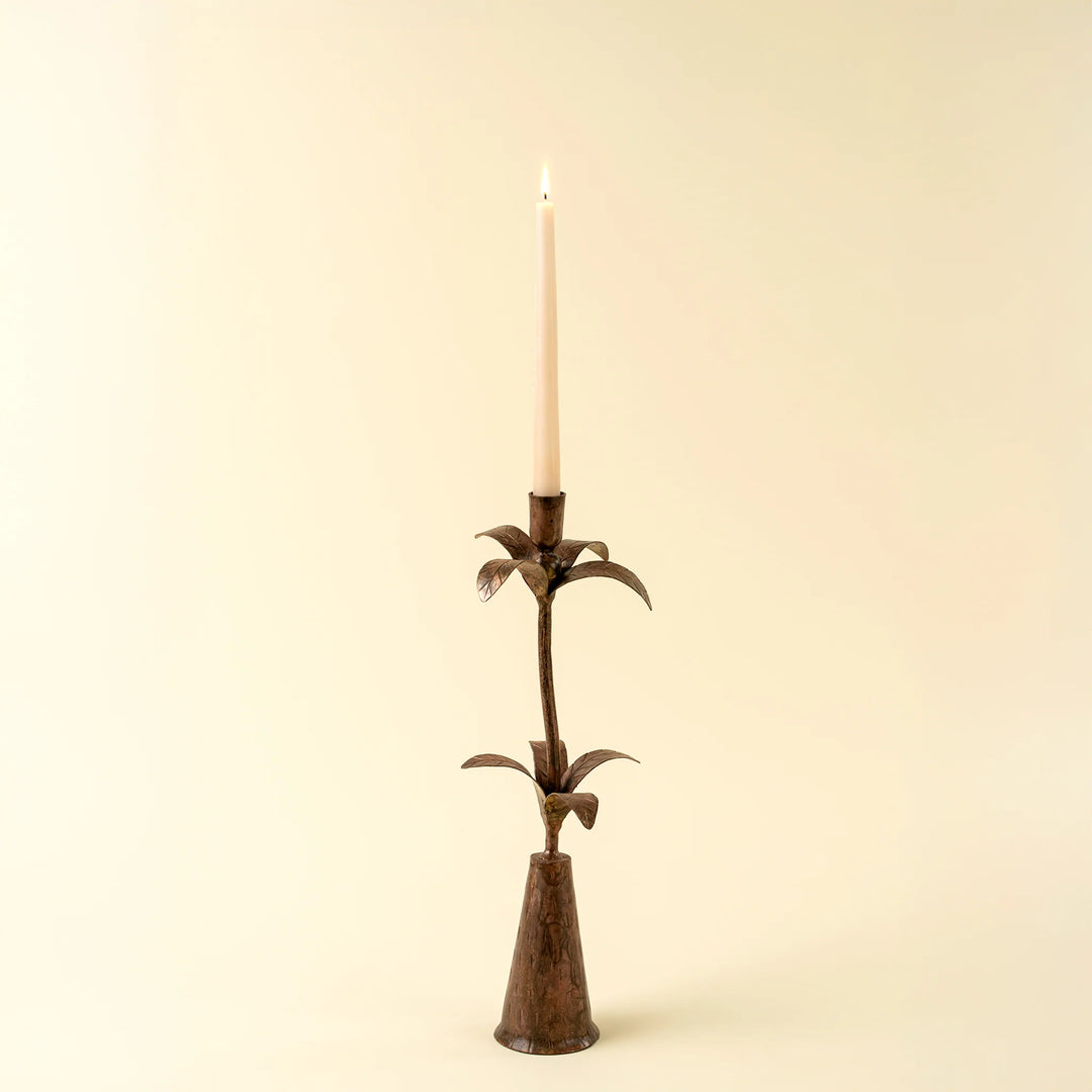 Tropicana Forged Candlesticks