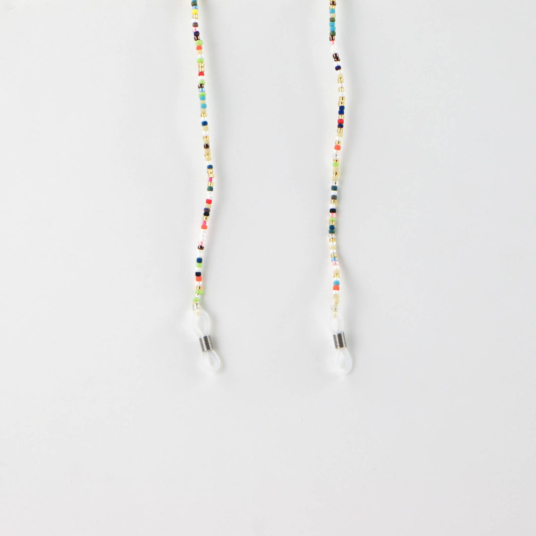 Alila Dainty Beaded Sunglass Chain: Multi-Colored