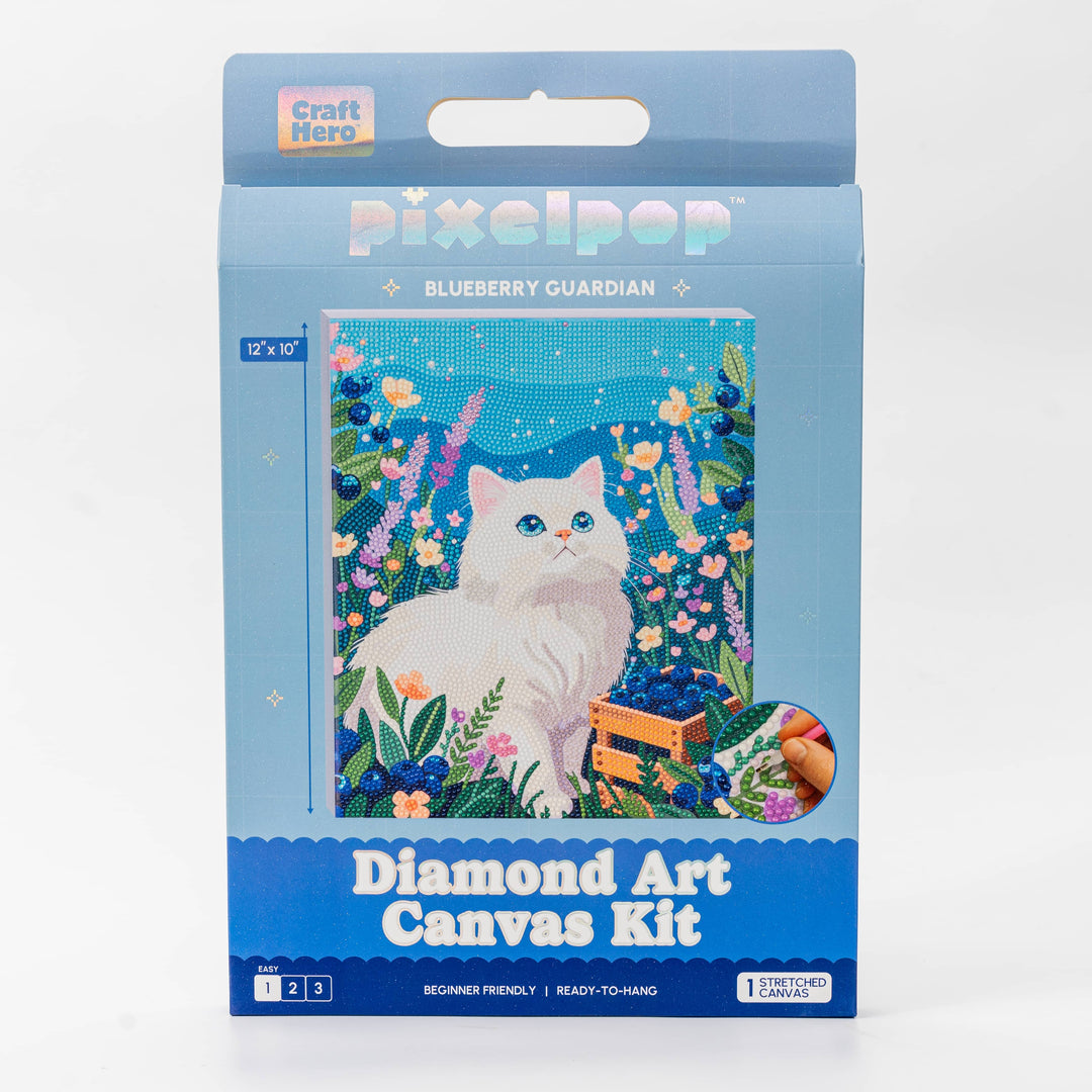 PixelPop™ Diamond Art — Reset Edition -  Blueberry Guardian