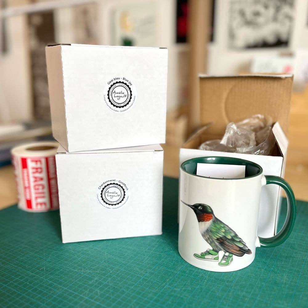 American Robin Mug: 11oz - 325ml