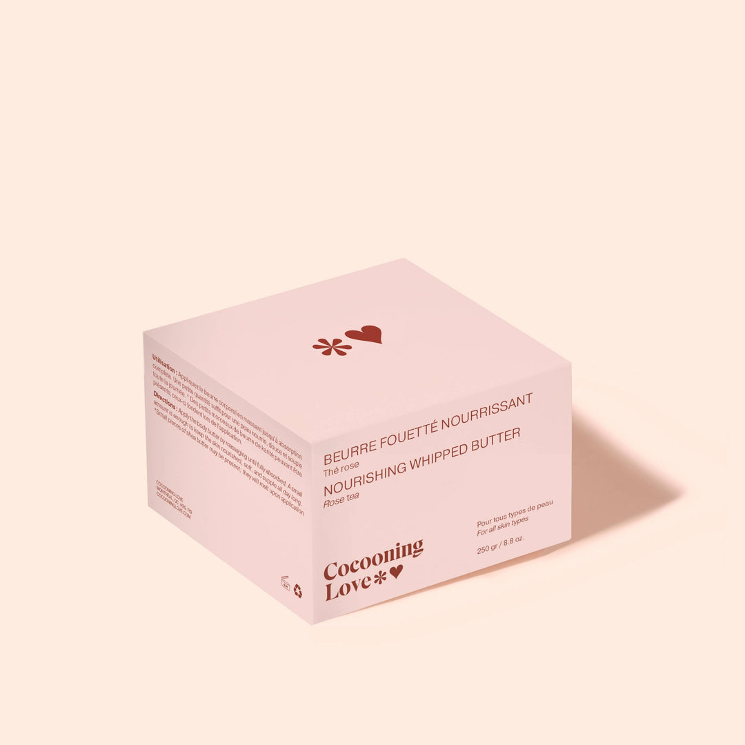 Whipped body butter: Almond