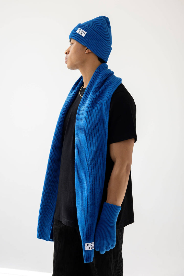 Recycled Bottle Scarf - Ocean Blue