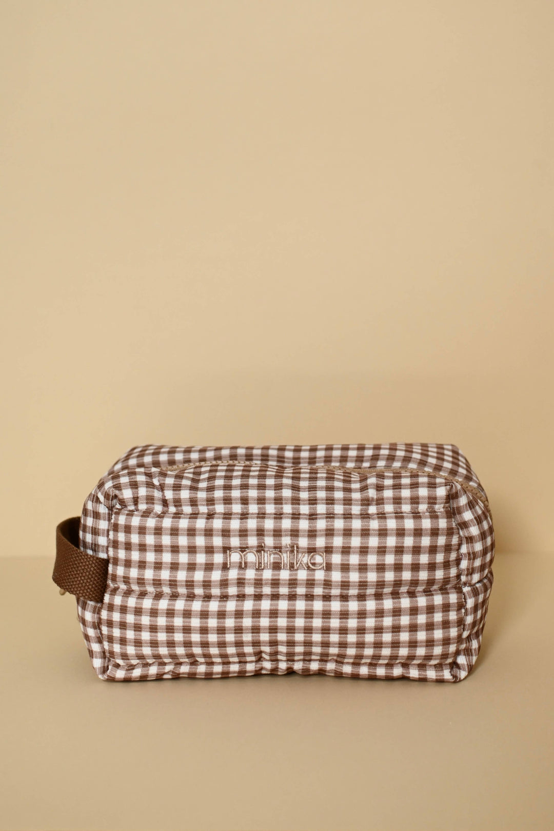 Pouch - Vichy brown