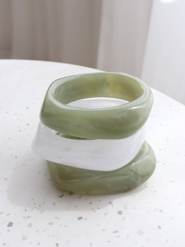 Cuff Bangle in Sage