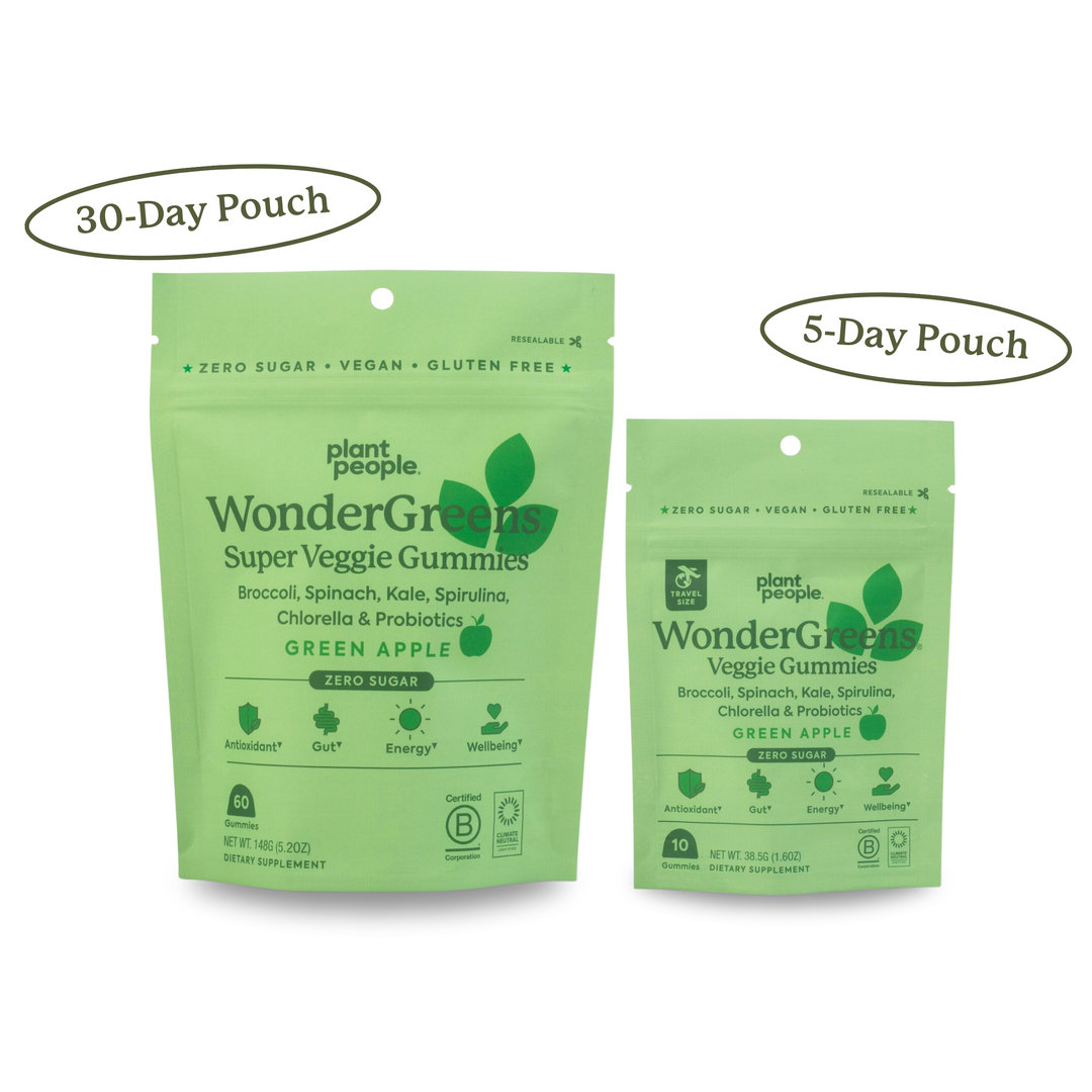 Grab-n-Go Size: WonderGreens Mushroom Gummies