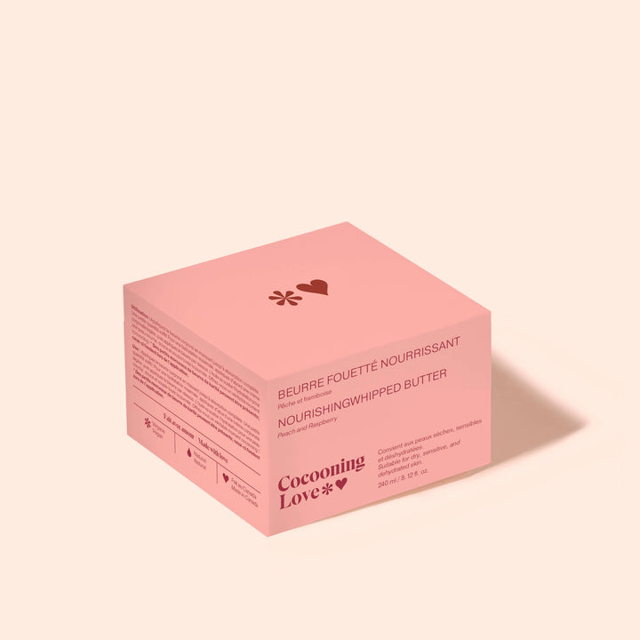 Whipped body butter: Peach & Raspberry
