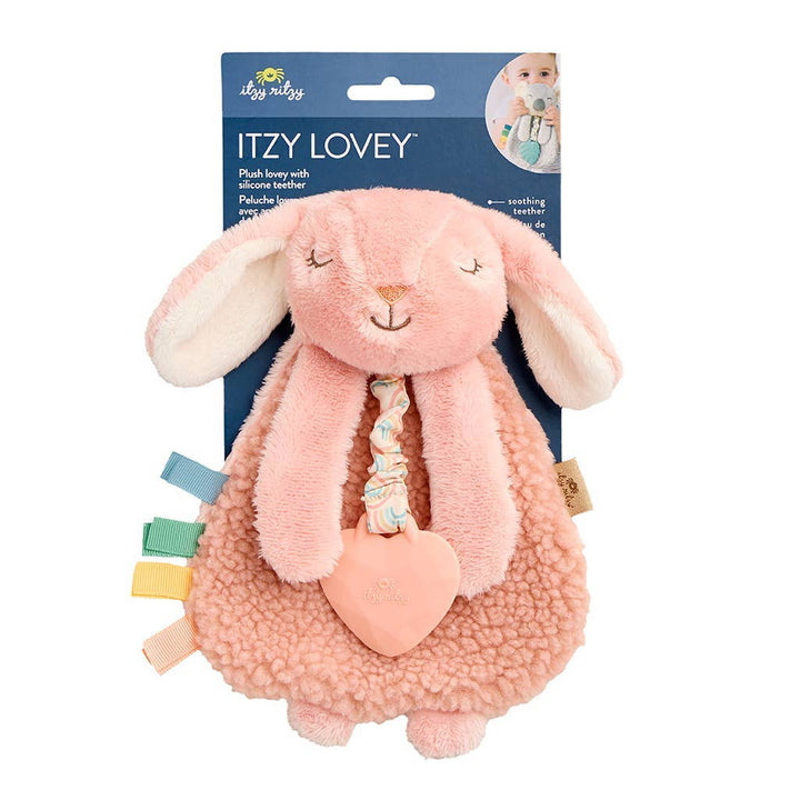 Itzy Friends Lovey™ Plush: Billie The Taupe Bunny