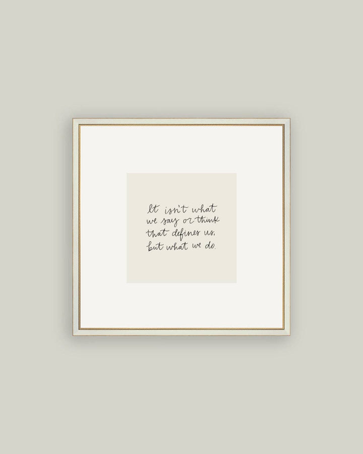 It Isn't Framed Antique Art: 8x8
