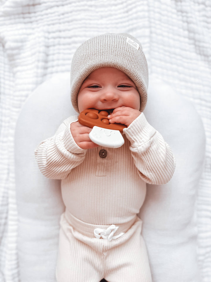 Itzy Pop™ Sensory Teether : Mushroom