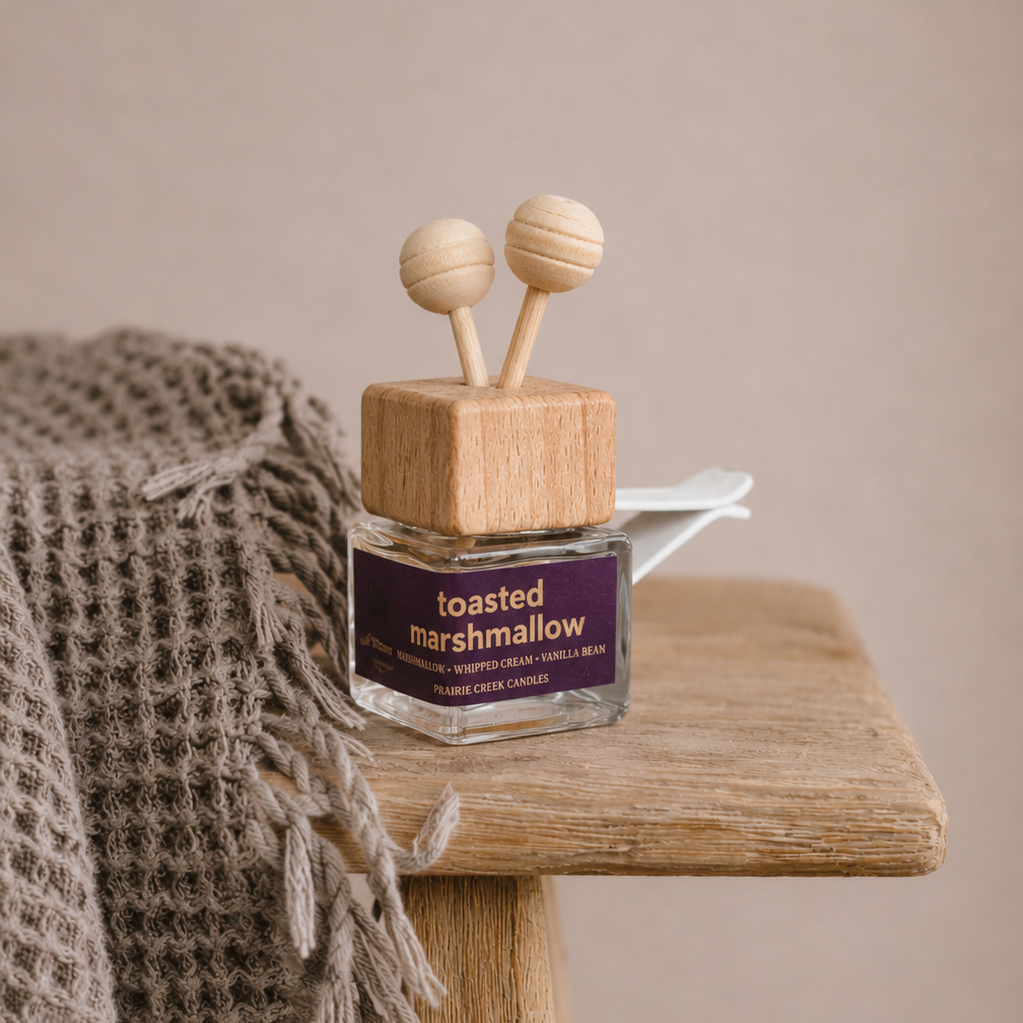 TOASTED MARSHMALLOW | NON TOXIC VENT CLIP CAR DIFFUSER