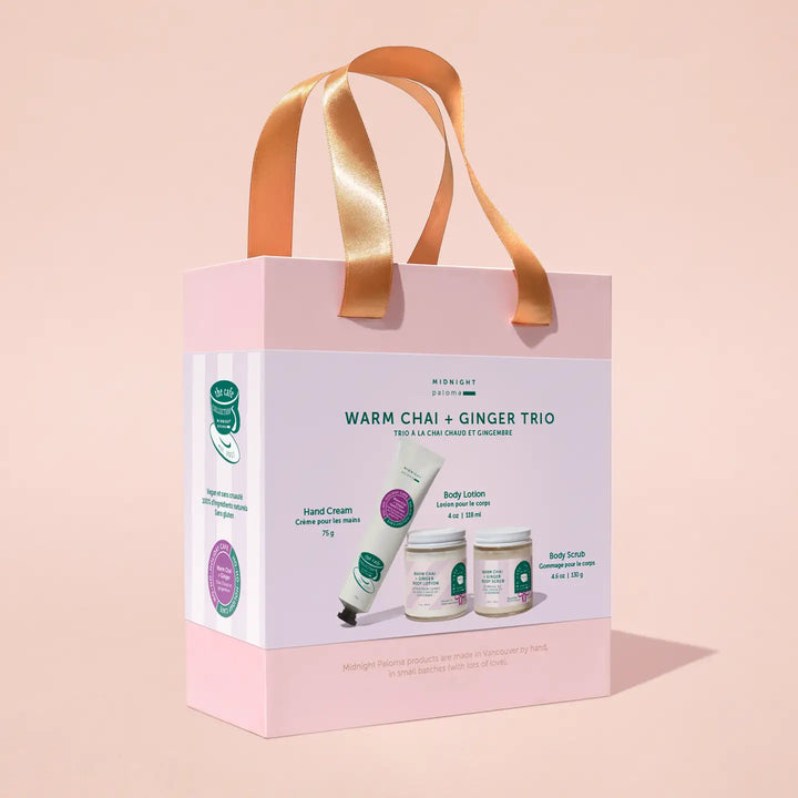 Warm Chai + Ginger Trio