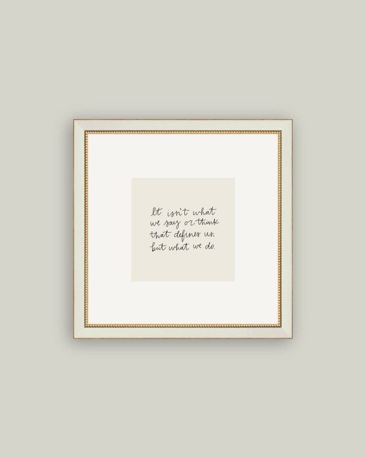 It Isn't Framed Antique Art: 8x8