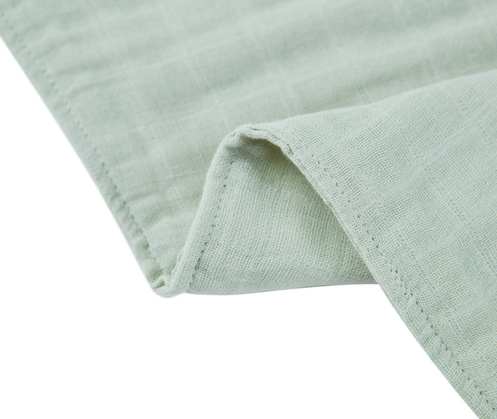 3 Pc Pack Muslin Bandana Bibs One Size- Green