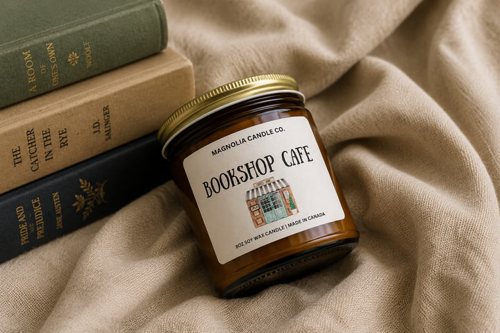 Bookshop Cafe Candle