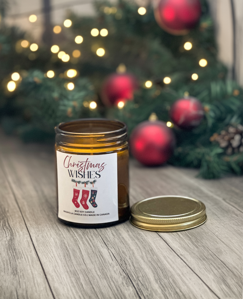 Christmas Wishes Candle