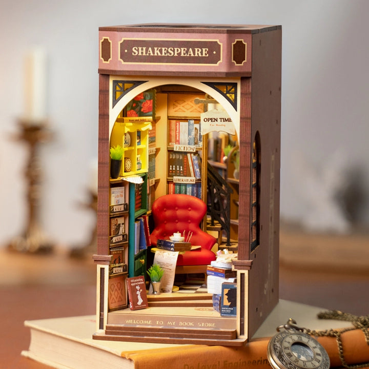 DIY Miniature House- Bookstore Book Nook