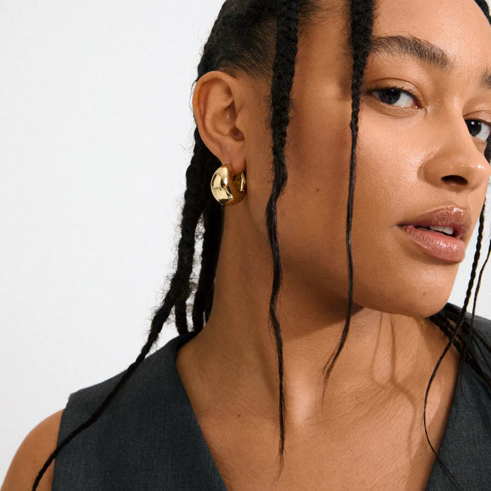 Free Chunky Hoop Earring