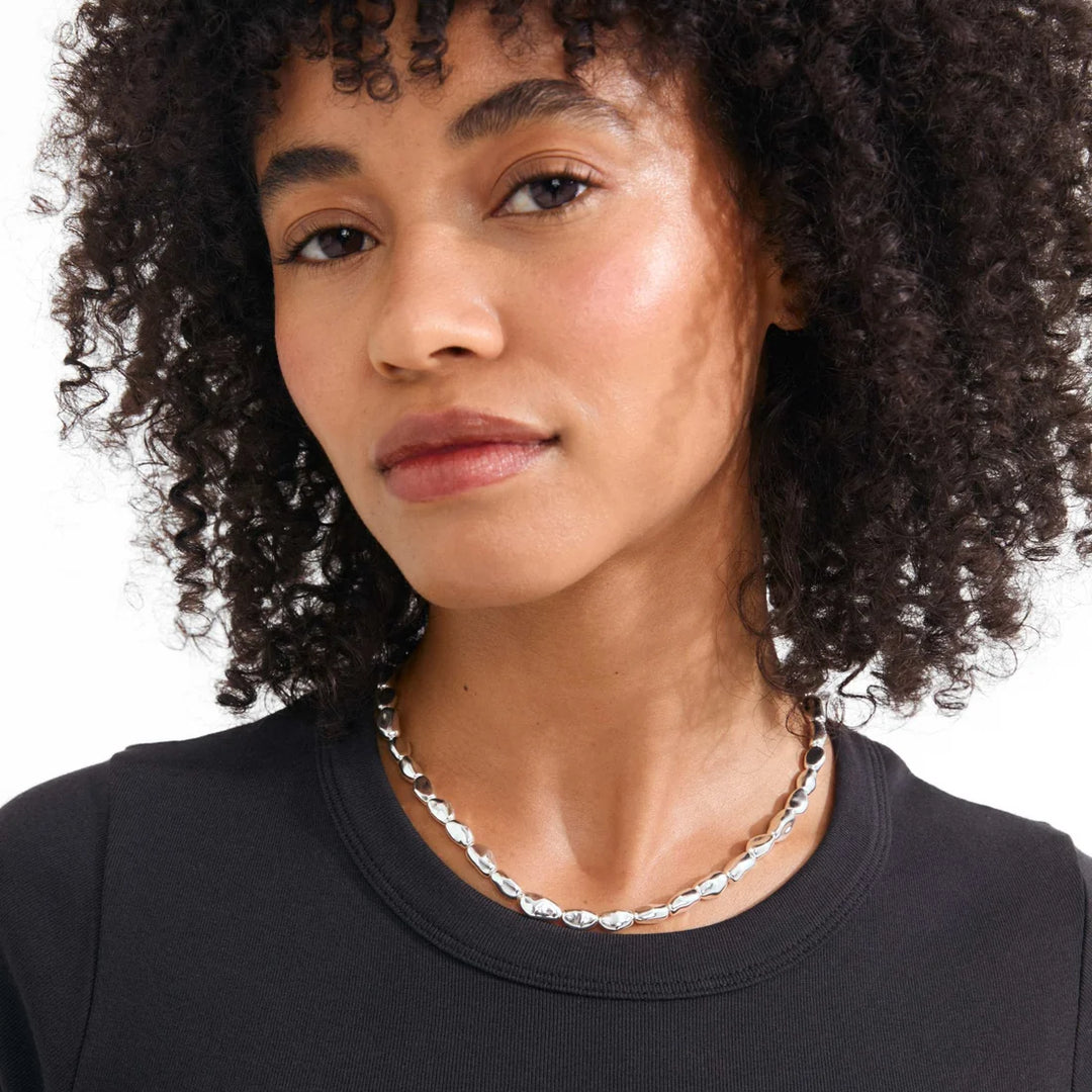 Presence Necklace- Silver Plated