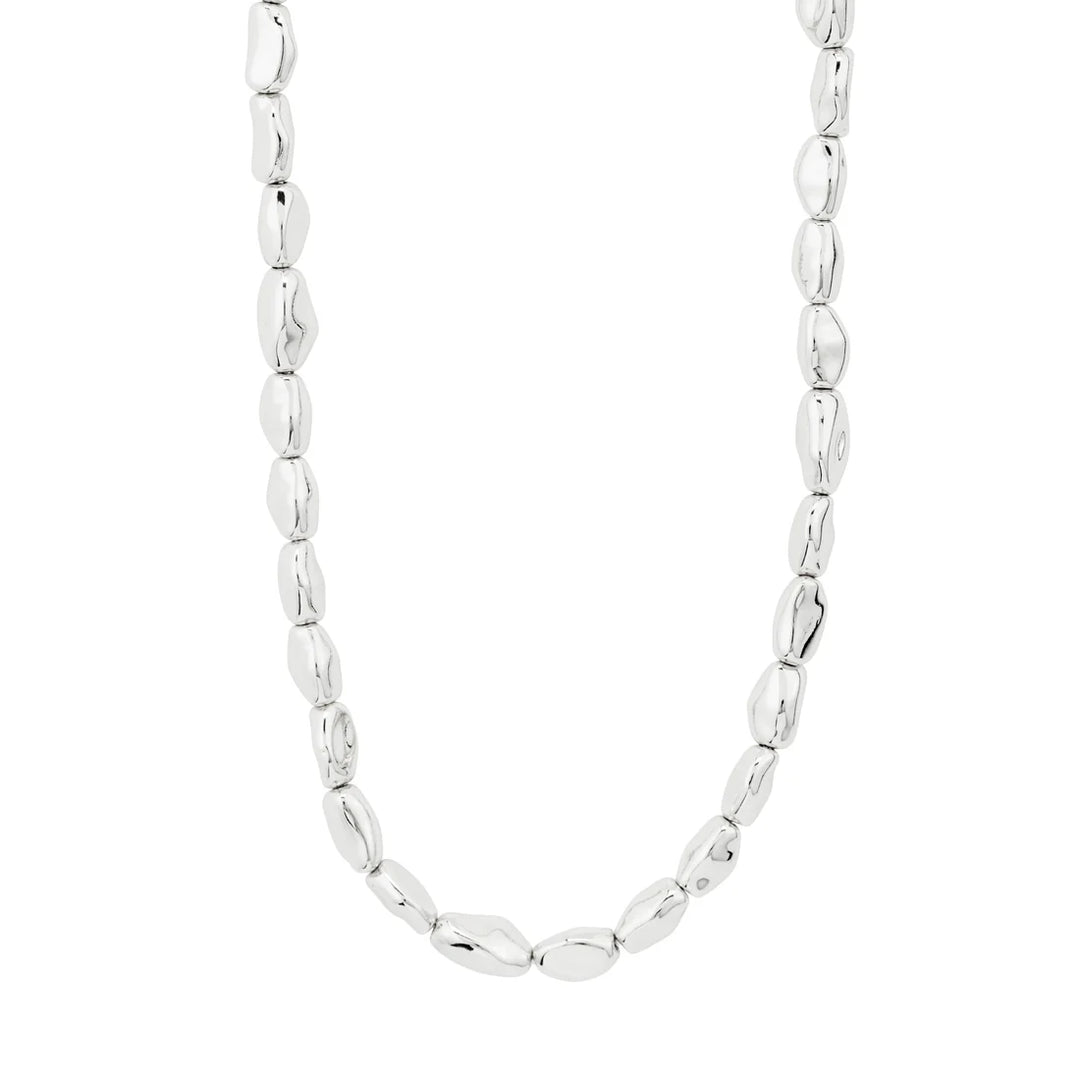 Presence Necklace- Silver Plated