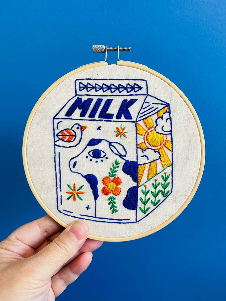 Milk Complete Embroidery Kit