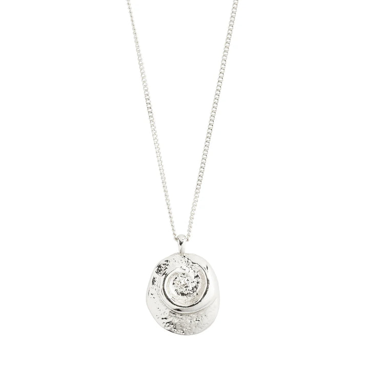 Sea Recycled Necklace - Silver