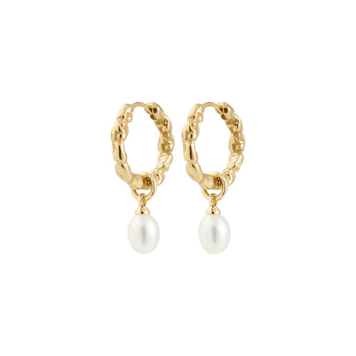 SHIFT pearl earrings