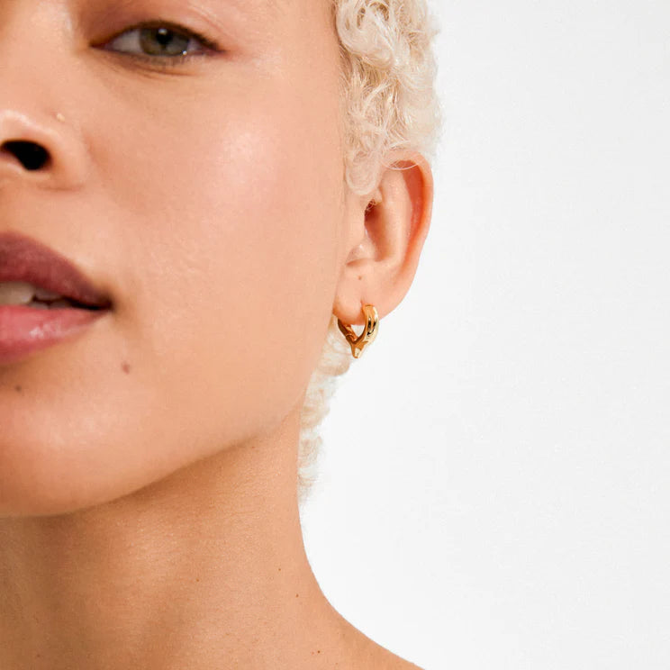 Iris Hoop Earrings