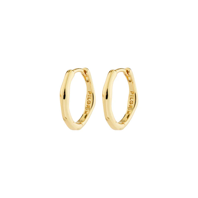 NOVA hoop earrings gold