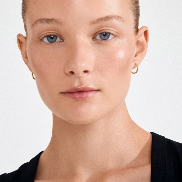 NOVA hoop earrings gold