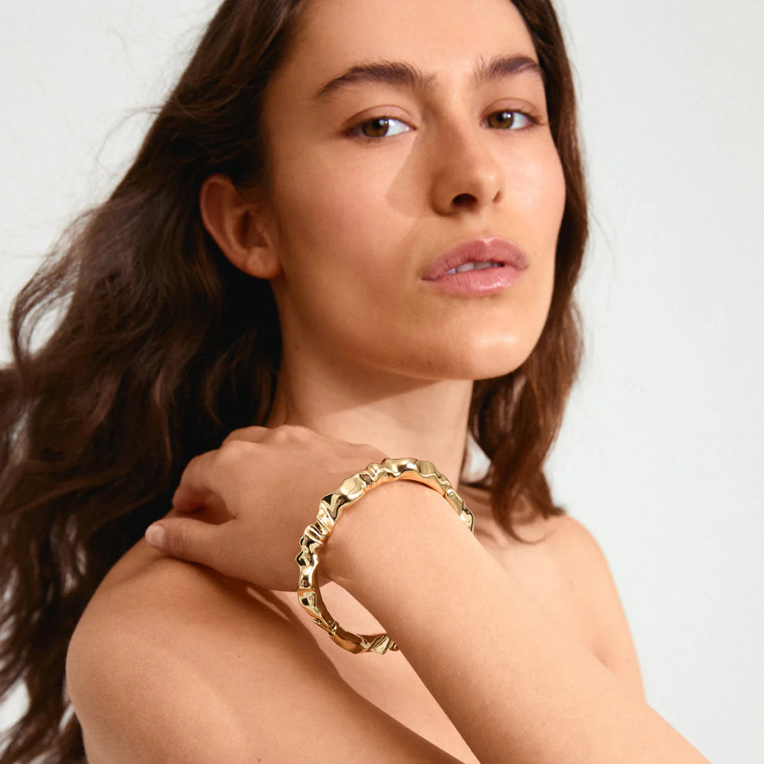 Sunset Bangle - Gold