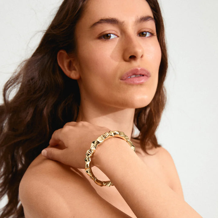Sunset Bangle - Gold