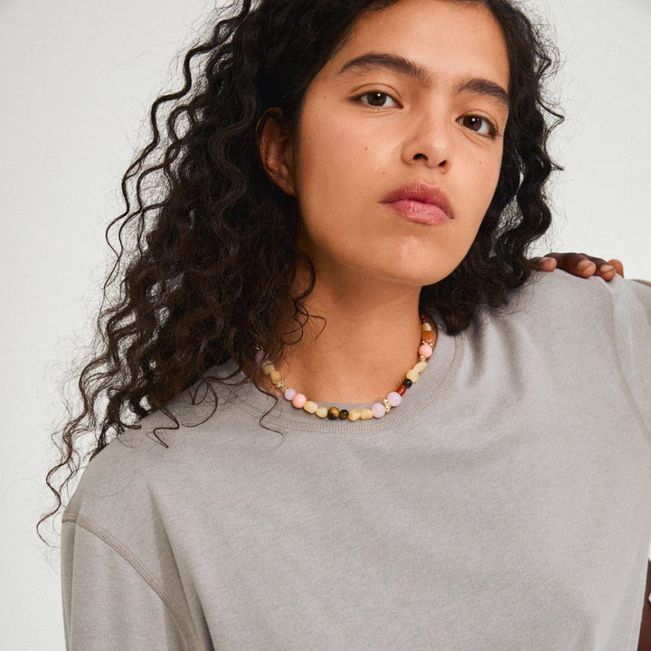Dream Gemstone Necklace - Gold
