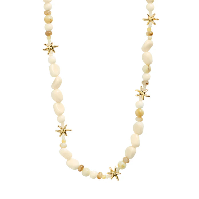 PRISM necklace white/gold